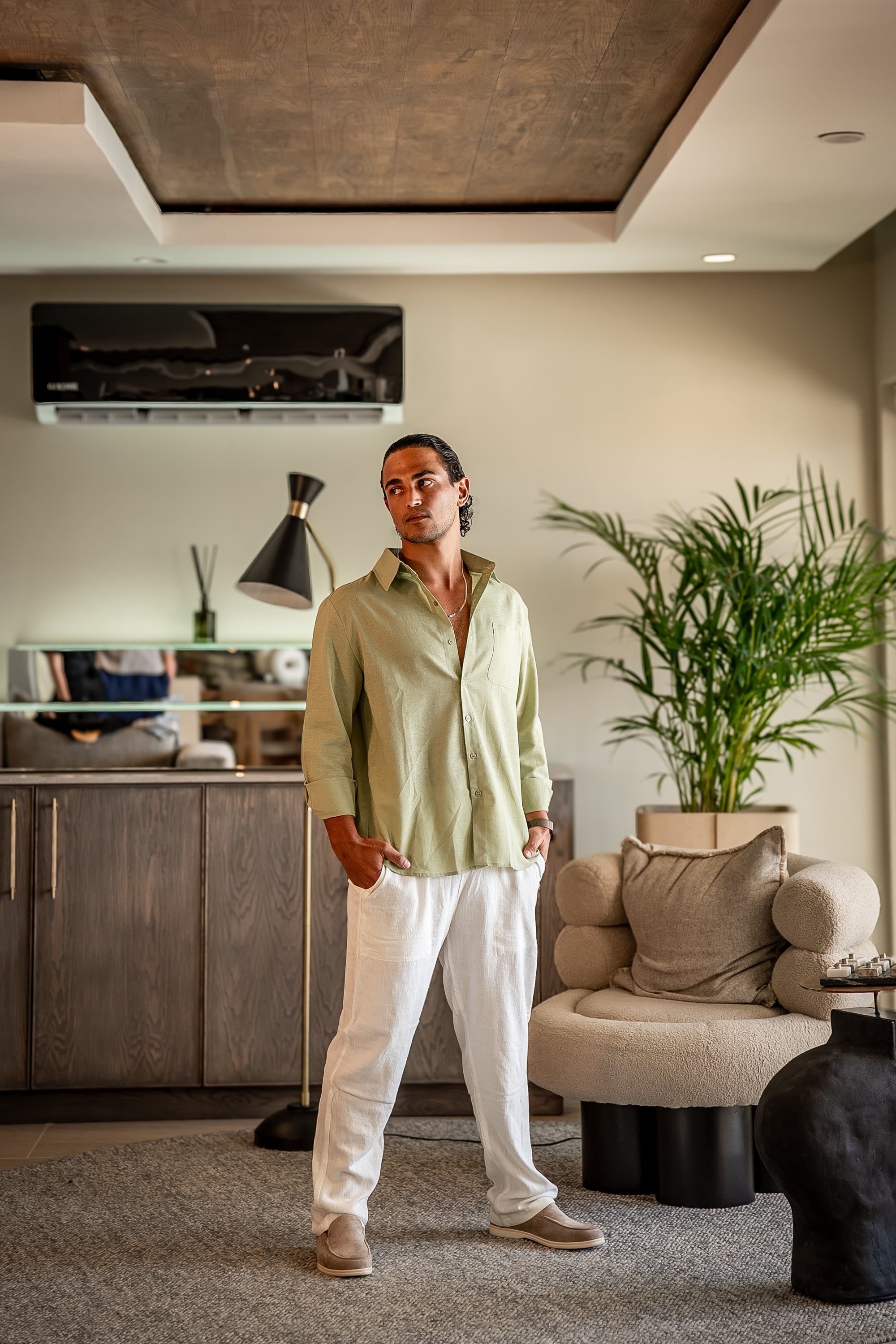 Conjunto de Lino (Manga Larga)