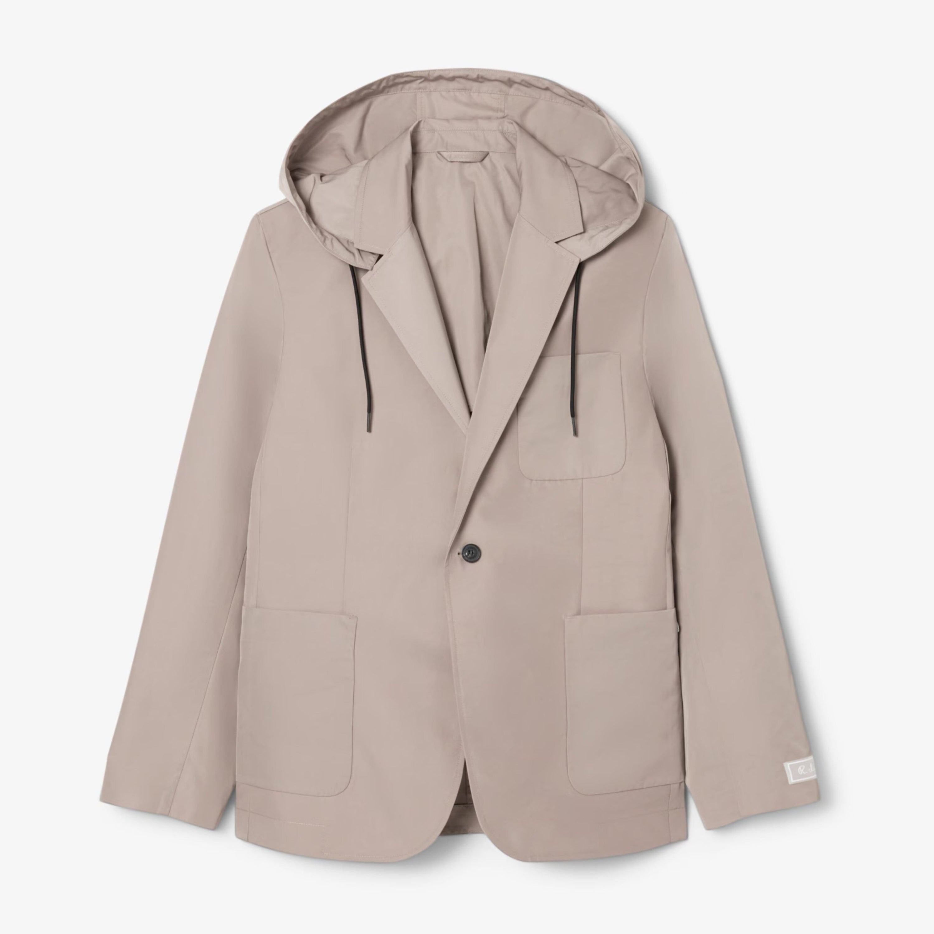 Blazer de sarga LC con capucha