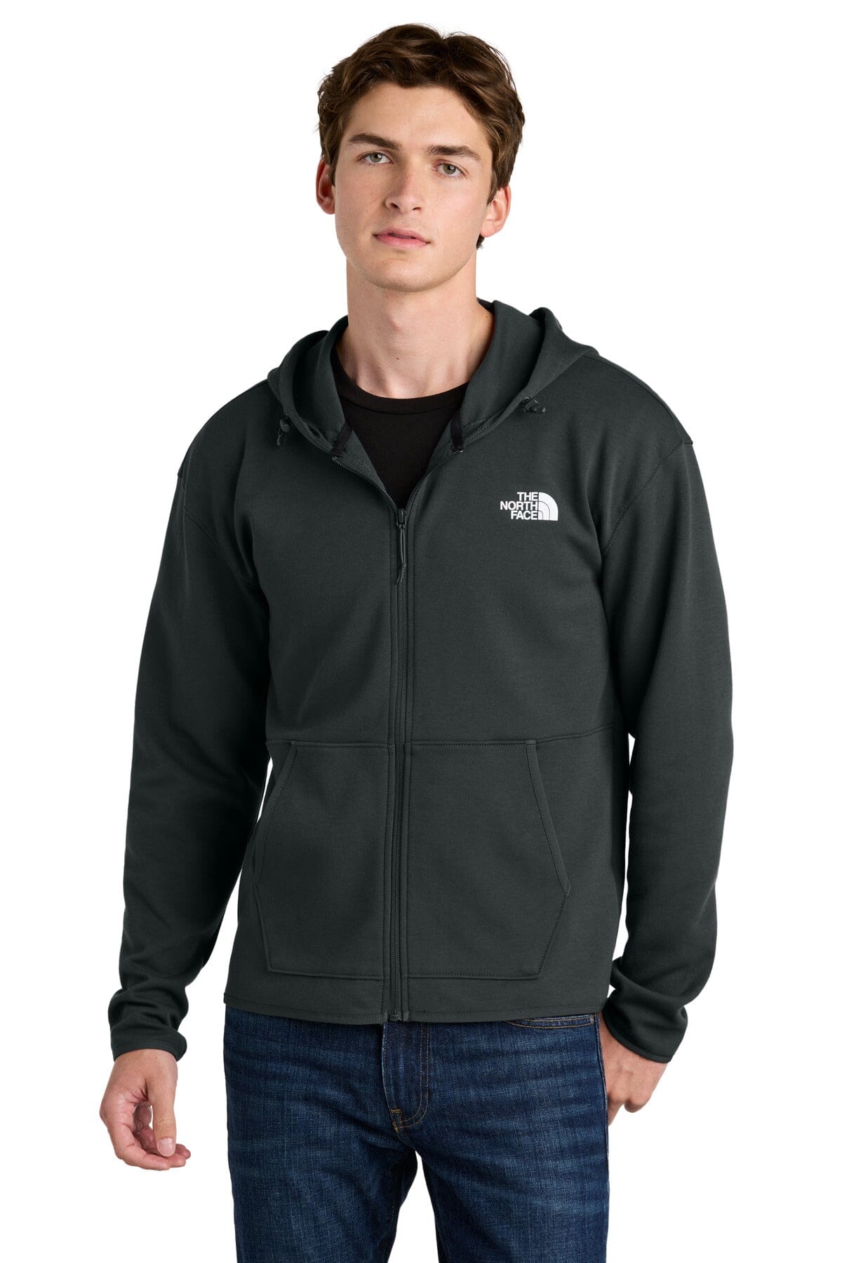 Sudadera con capucha y cremallera completa de doble tejido TNF ®