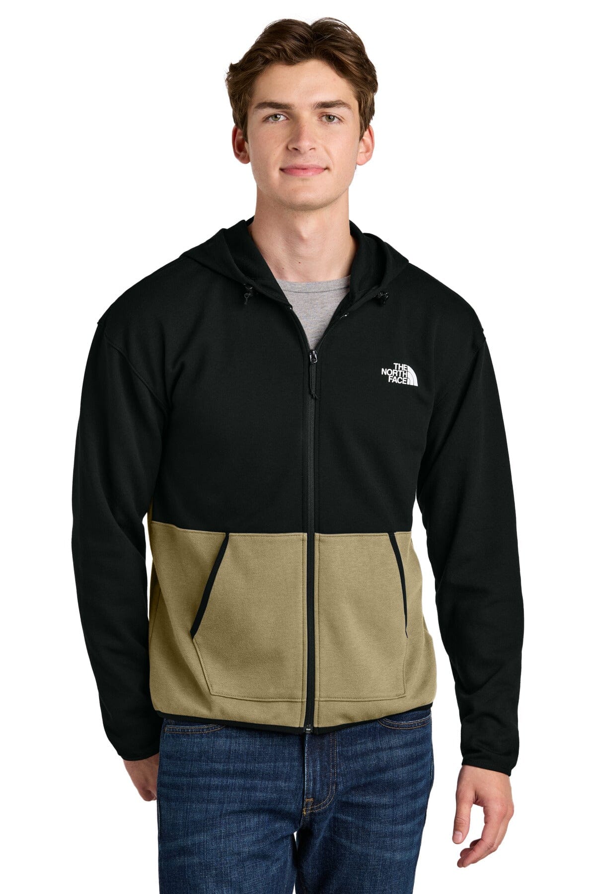 Sudadera con capucha y cremallera completa de doble tejido TNF ®